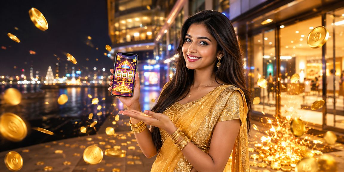 বাংলাদেশি মডেলের সাথে স্লট গেমের প্রচারমূলক দৃশ্য